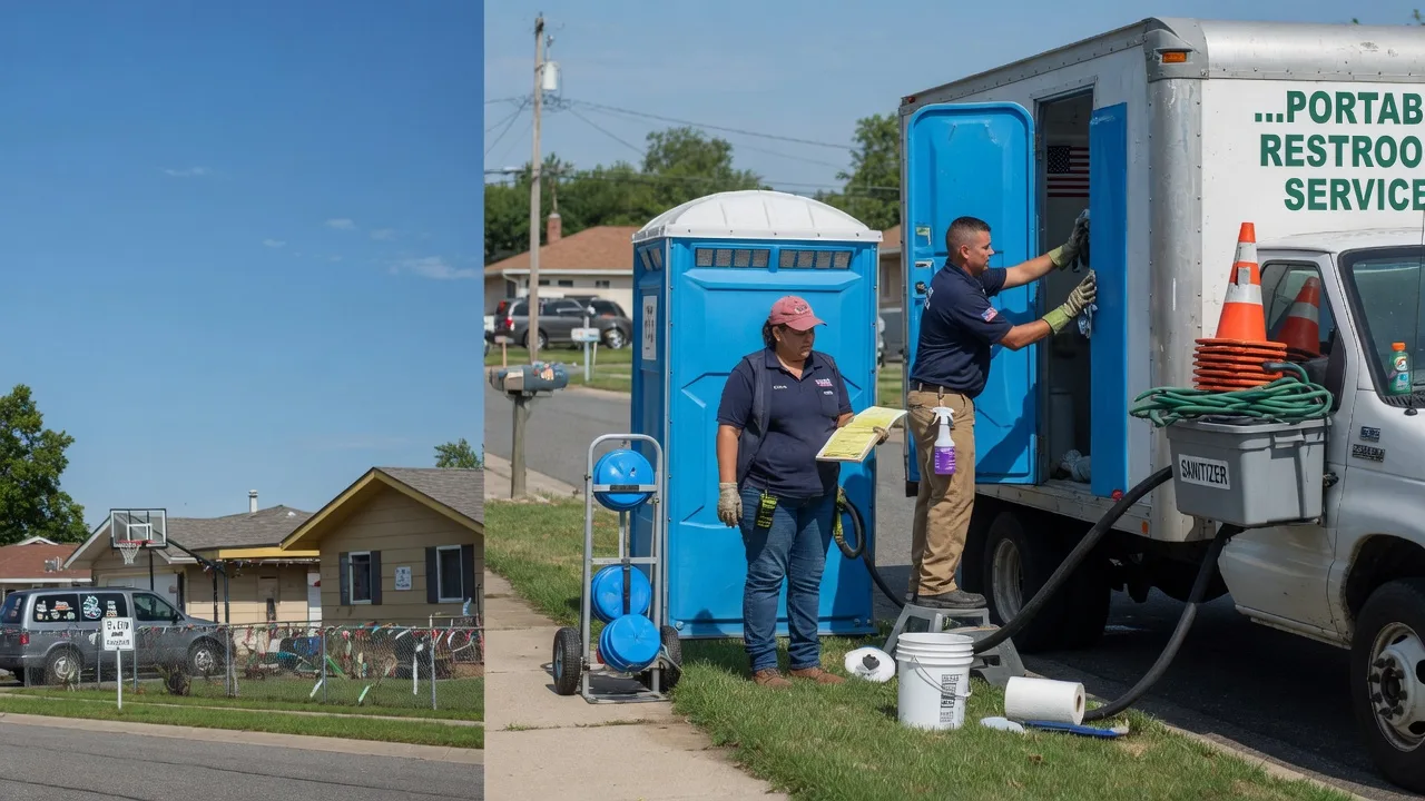 Portable Toilet Rental in Strandburg, SD near me